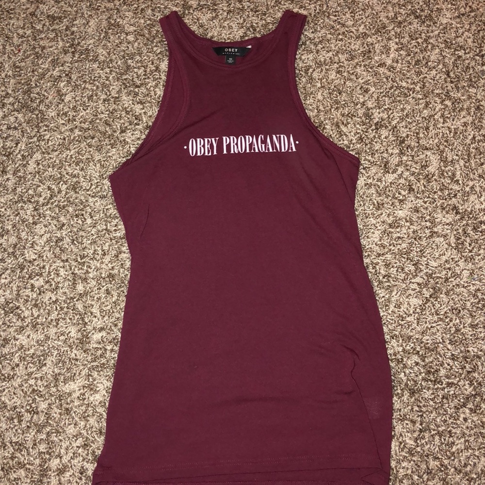 Obey propaganda tank